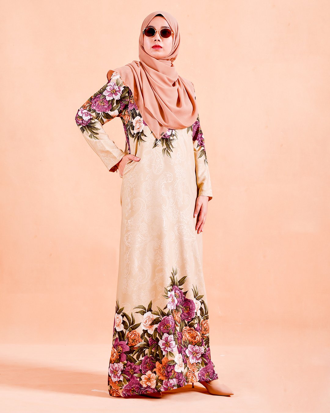 Abaya Alwarda - Doll Brown