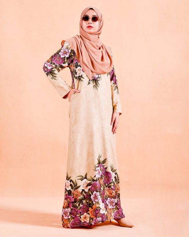 Abaya Alwarda - Doll Brown