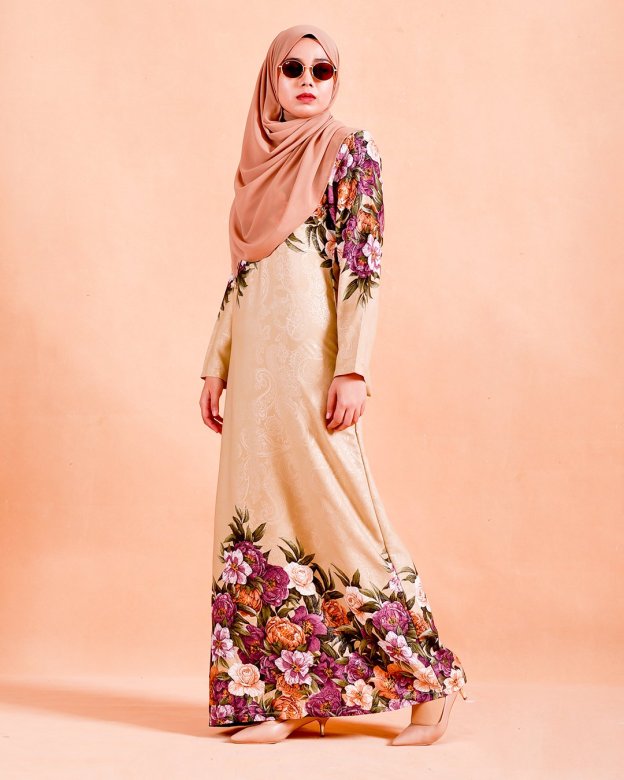 Abaya Alwarda - Doll Brown