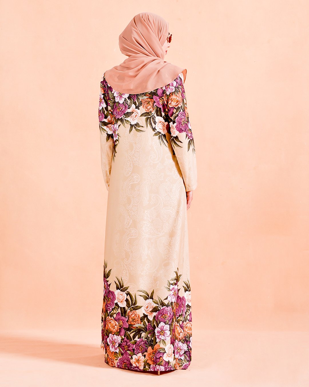 Abaya Alwarda - Doll Brown