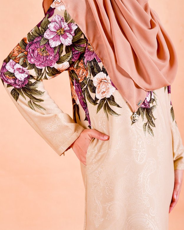 Abaya Alwarda - Doll Brown