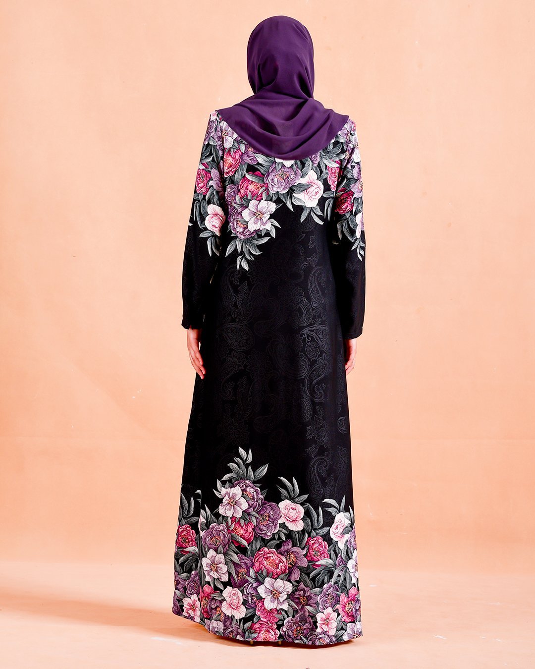 Abaya Alwarda - Star Black