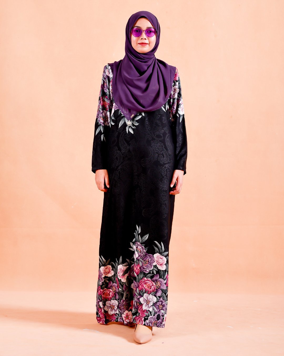 Abaya Alwarda - Star Black