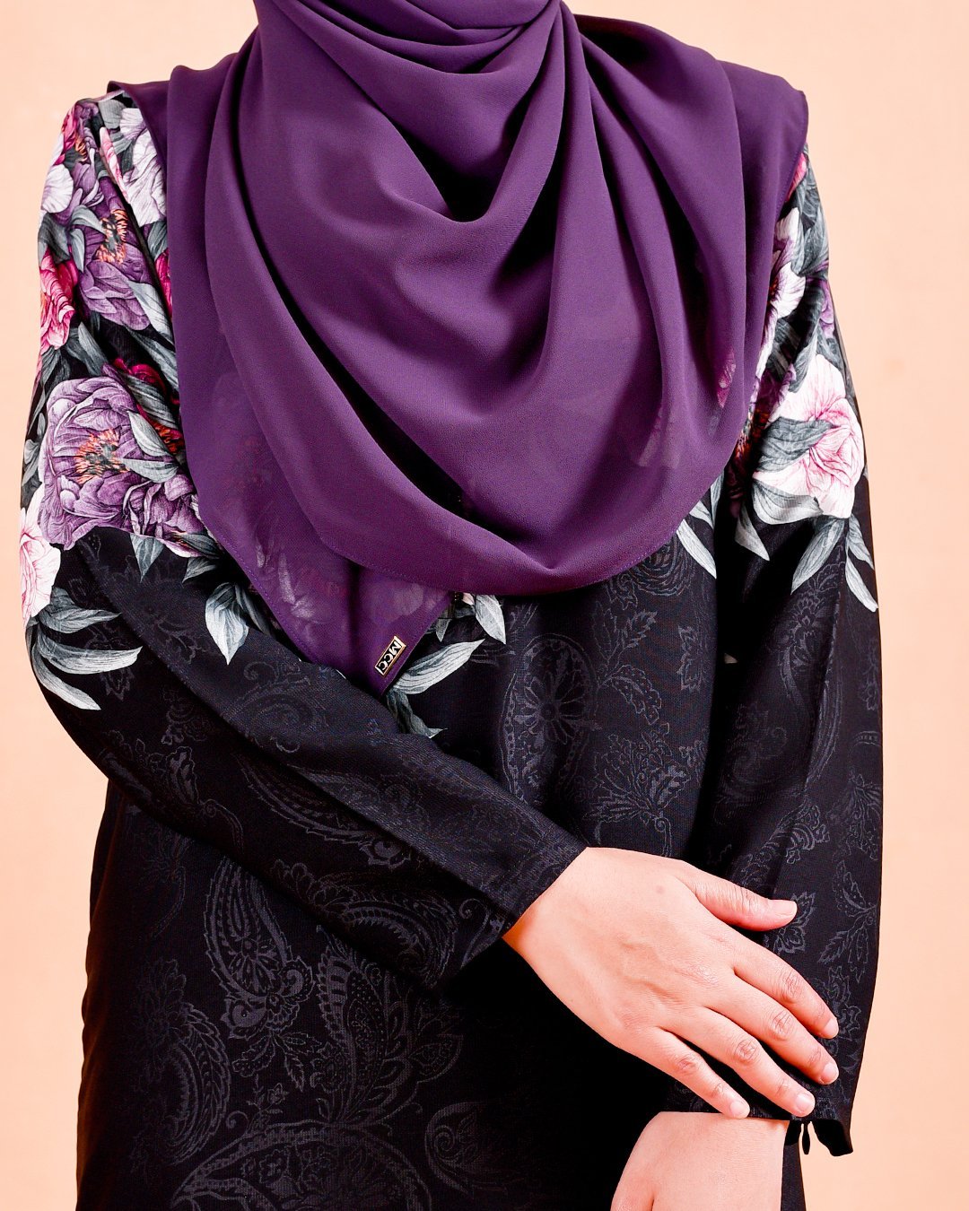 Abaya Alwarda - Star Black
