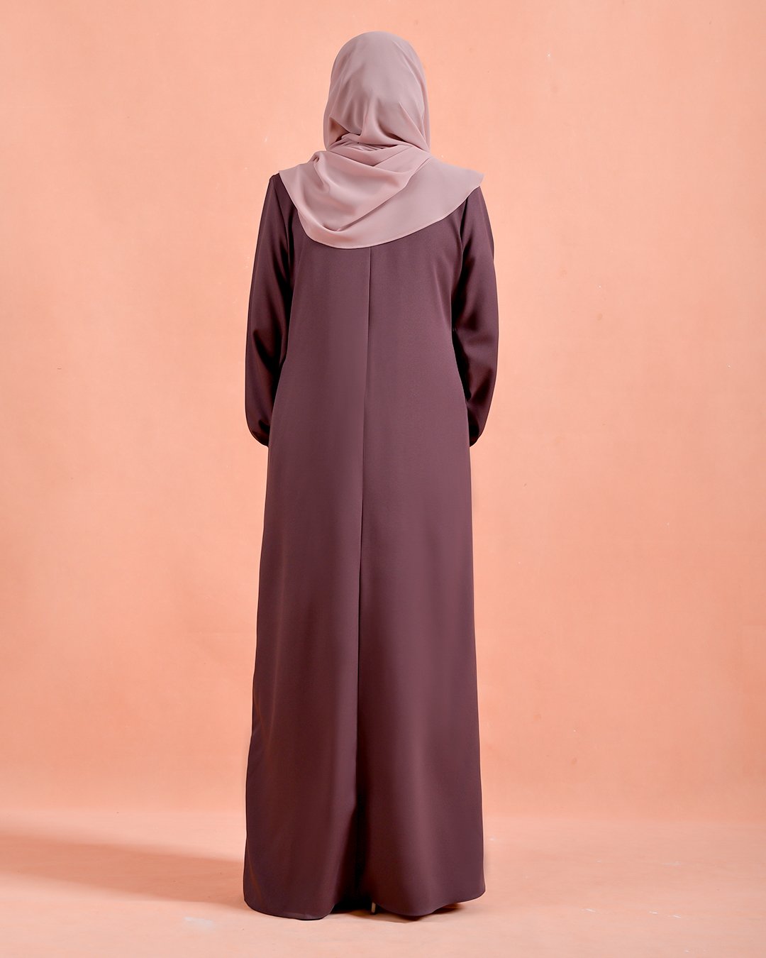 Abaya Cardi Clara - Dusty Cocoa
