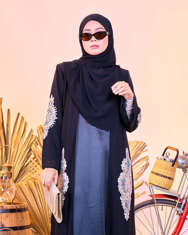 Abaya Cardi Lace Radea
