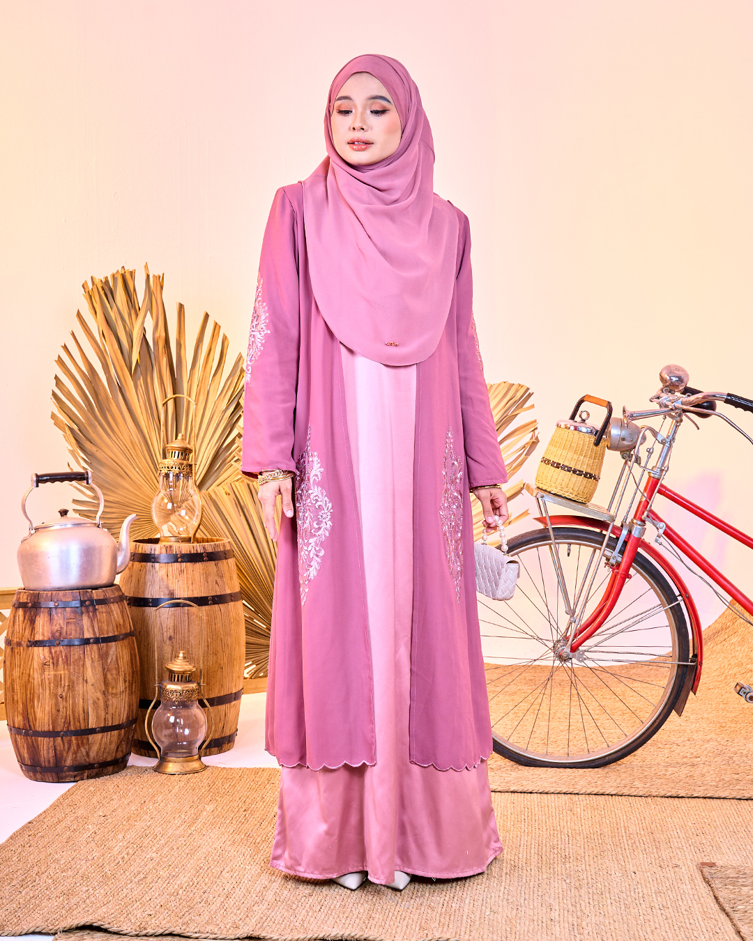 Abaya Cardi Lace Radea