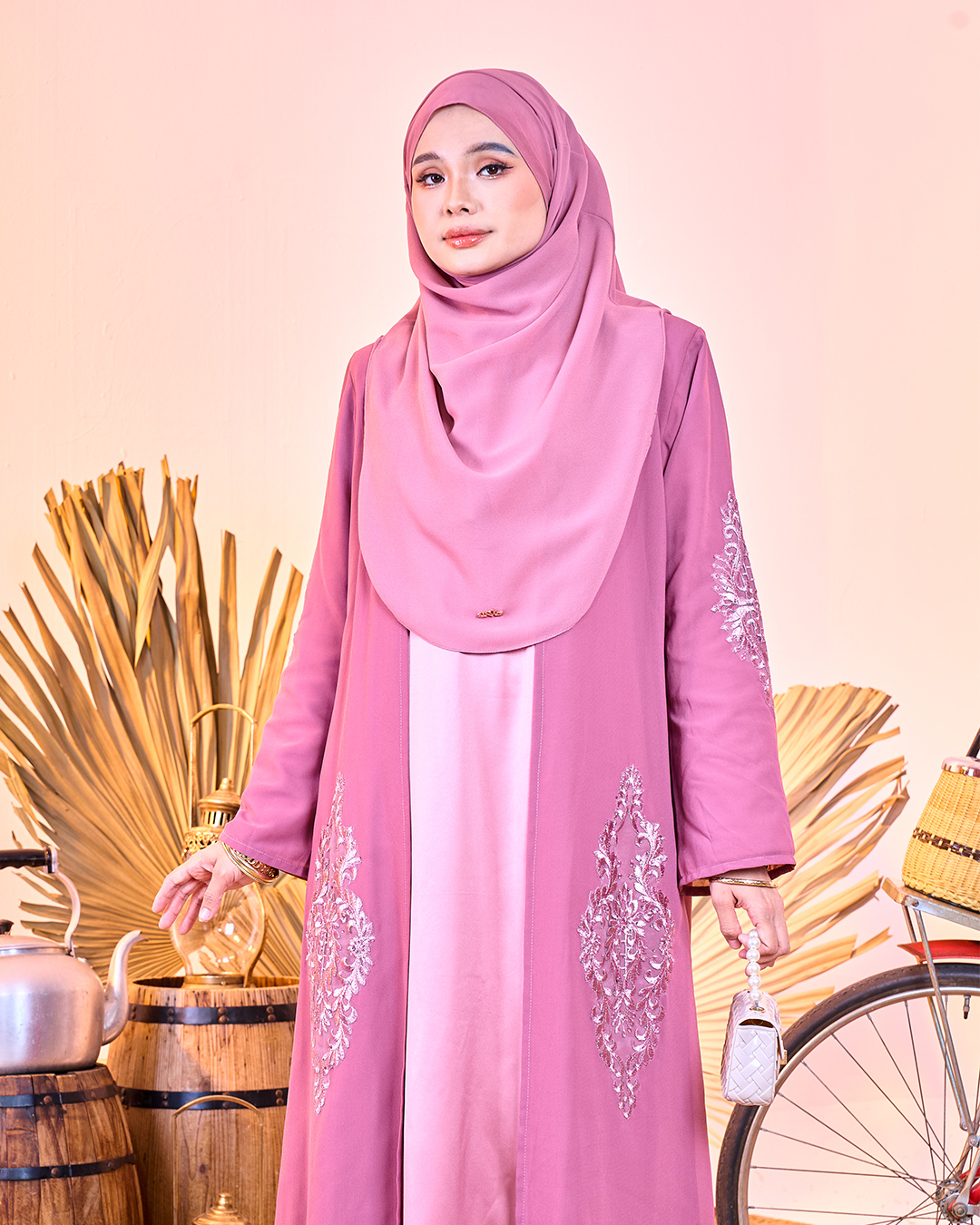 Abaya Cardi Lace Radea