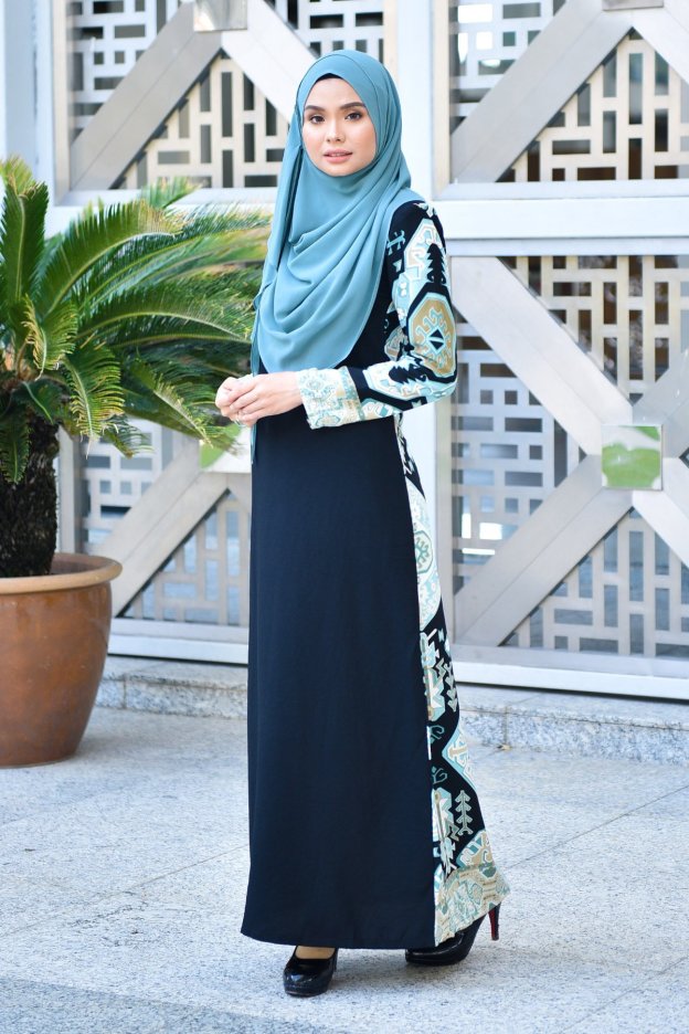 Abaya Cleopatra - Aztec Black