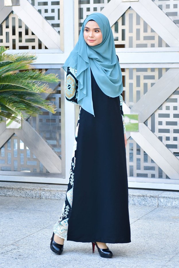 Abaya Cleopatra - Aztec Black
