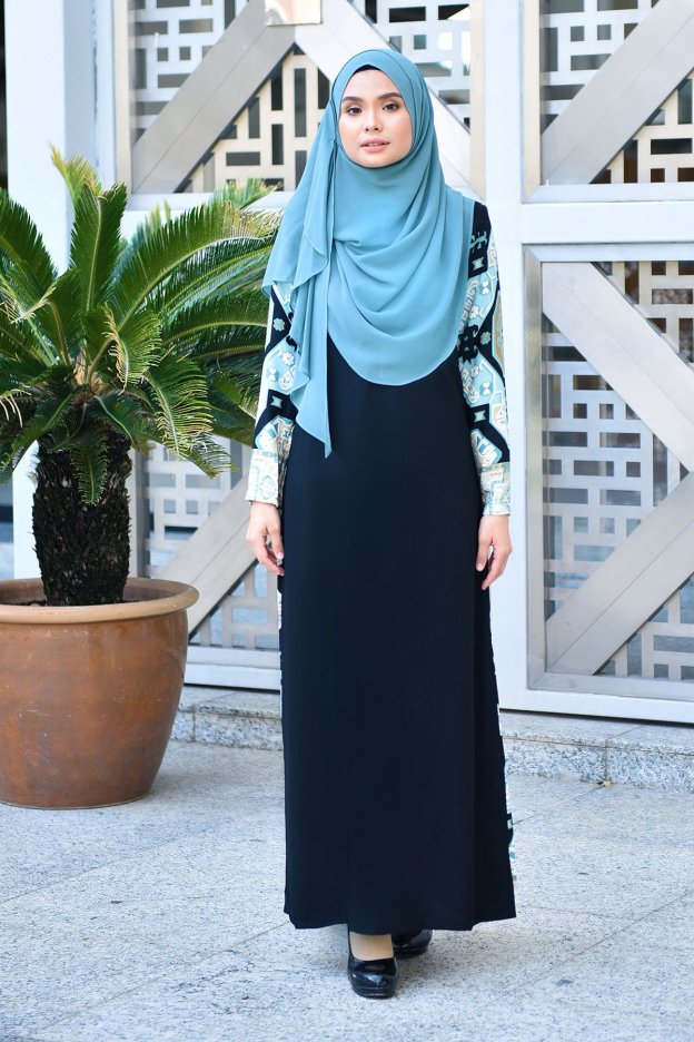 Abaya Cleopatra - Aztec Black
