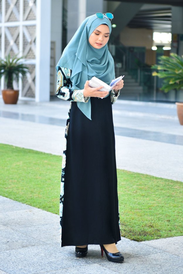 Abaya Cleopatra - Aztec Black