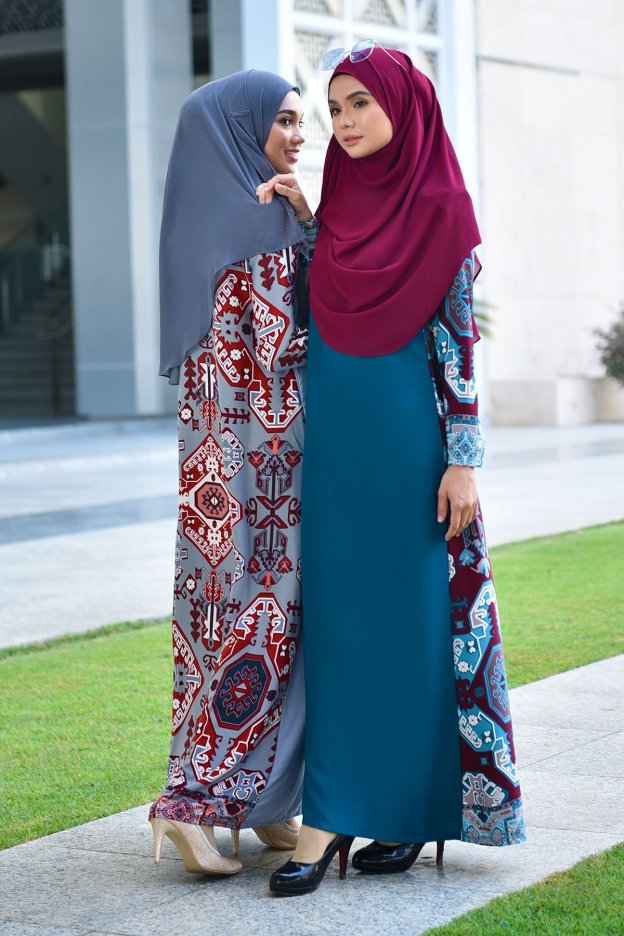 Abaya Cleopatra - Aztec Silver