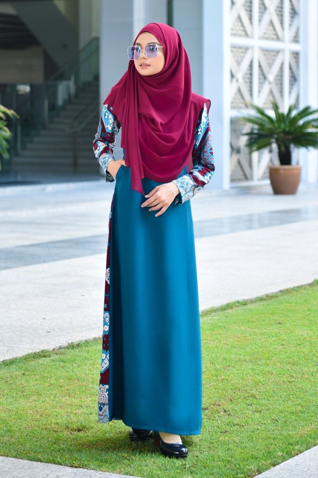 Abaya Cleopatra - Aztec Green