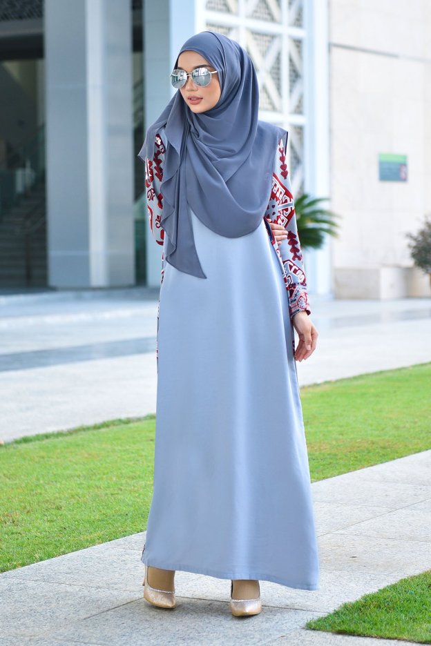 Abaya Cleopatra - Aztec Silver
