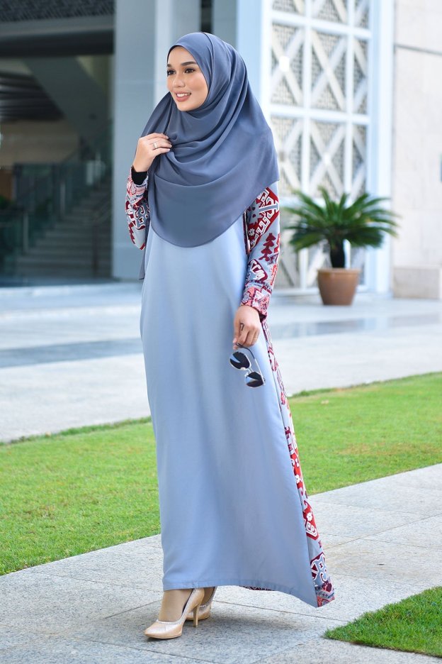 Abaya Cleopatra - Aztec Silver