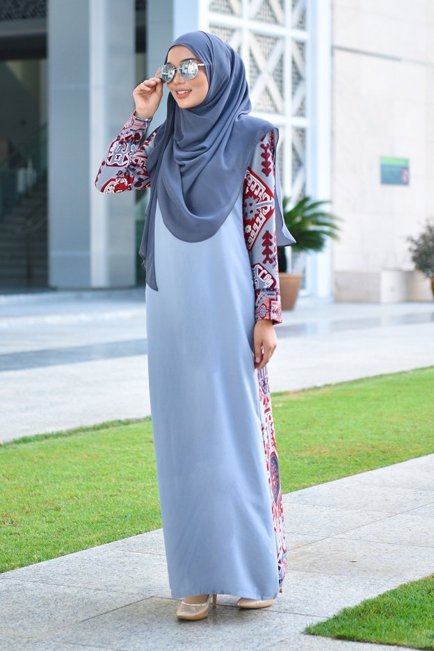 Abaya Cleopatra - Aztec Silver