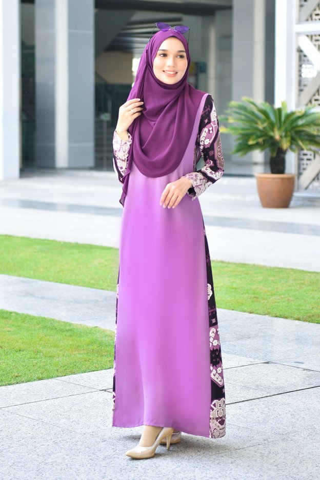 Abaya Cleopatra - Aztec Purple