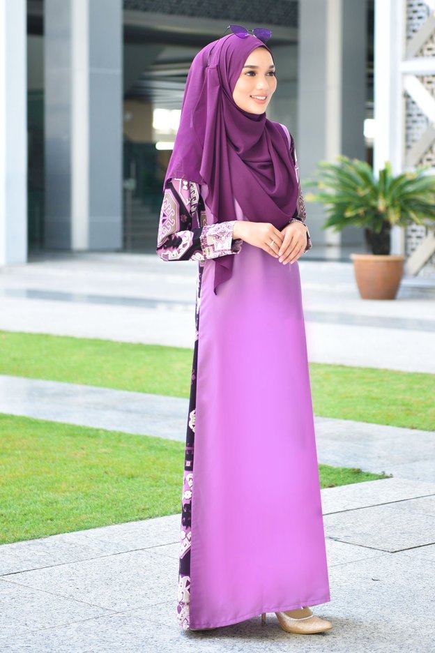 Abaya Cleopatra - Aztec Purple