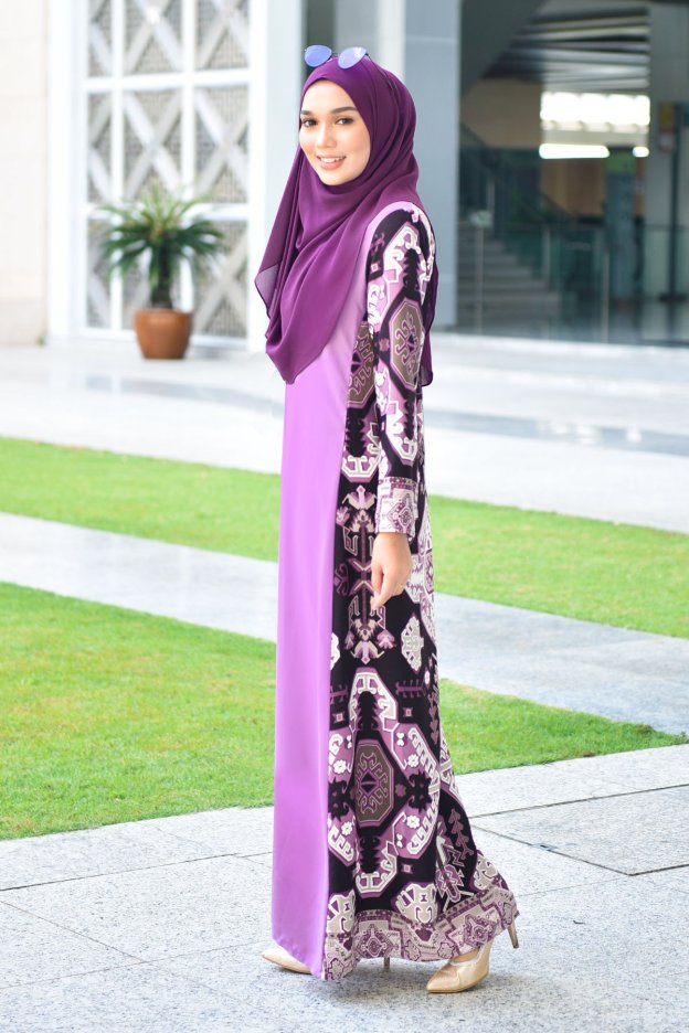 Abaya Cleopatra - Aztec Purple