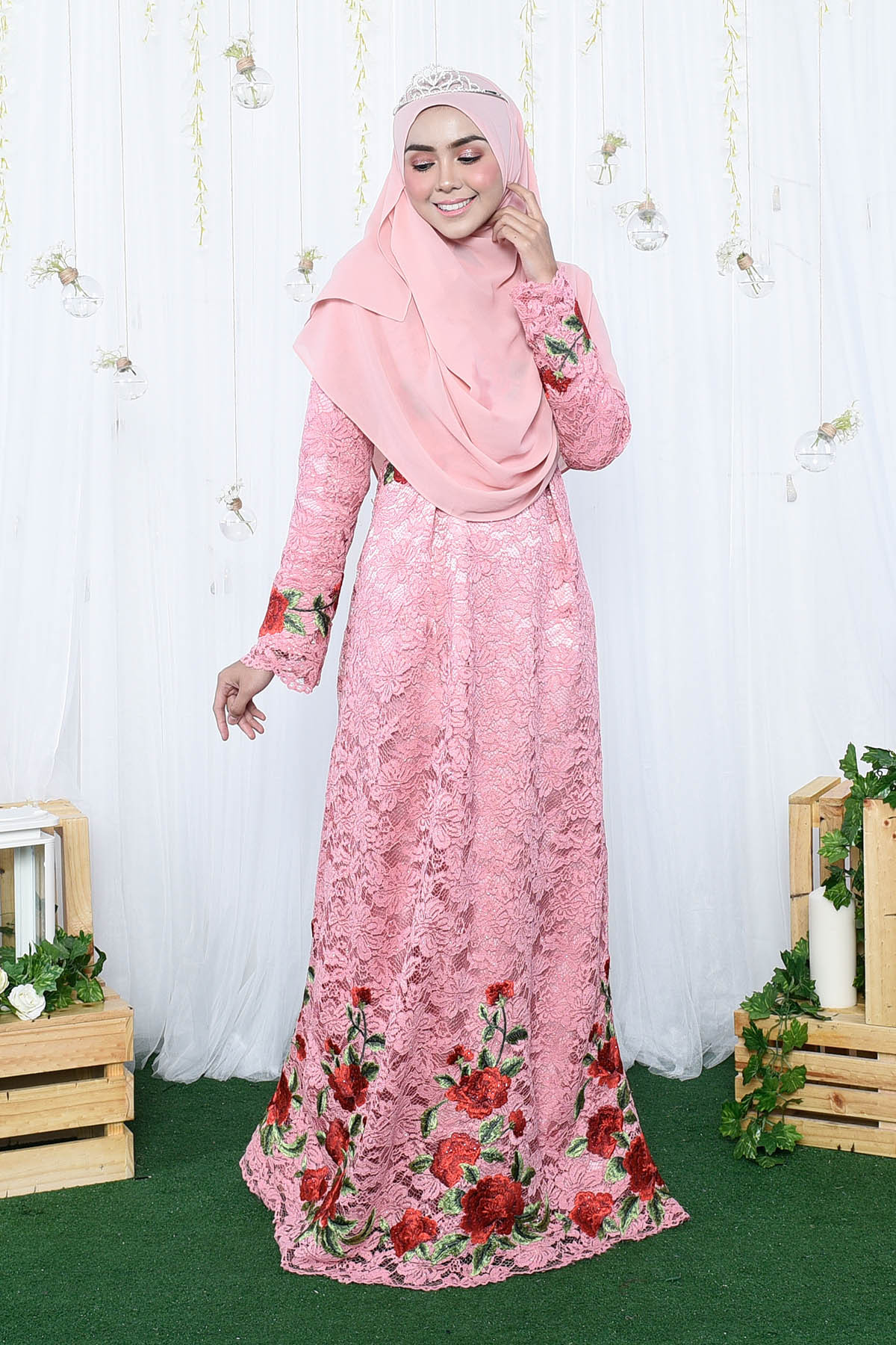 Dress Dior Lace - Pink