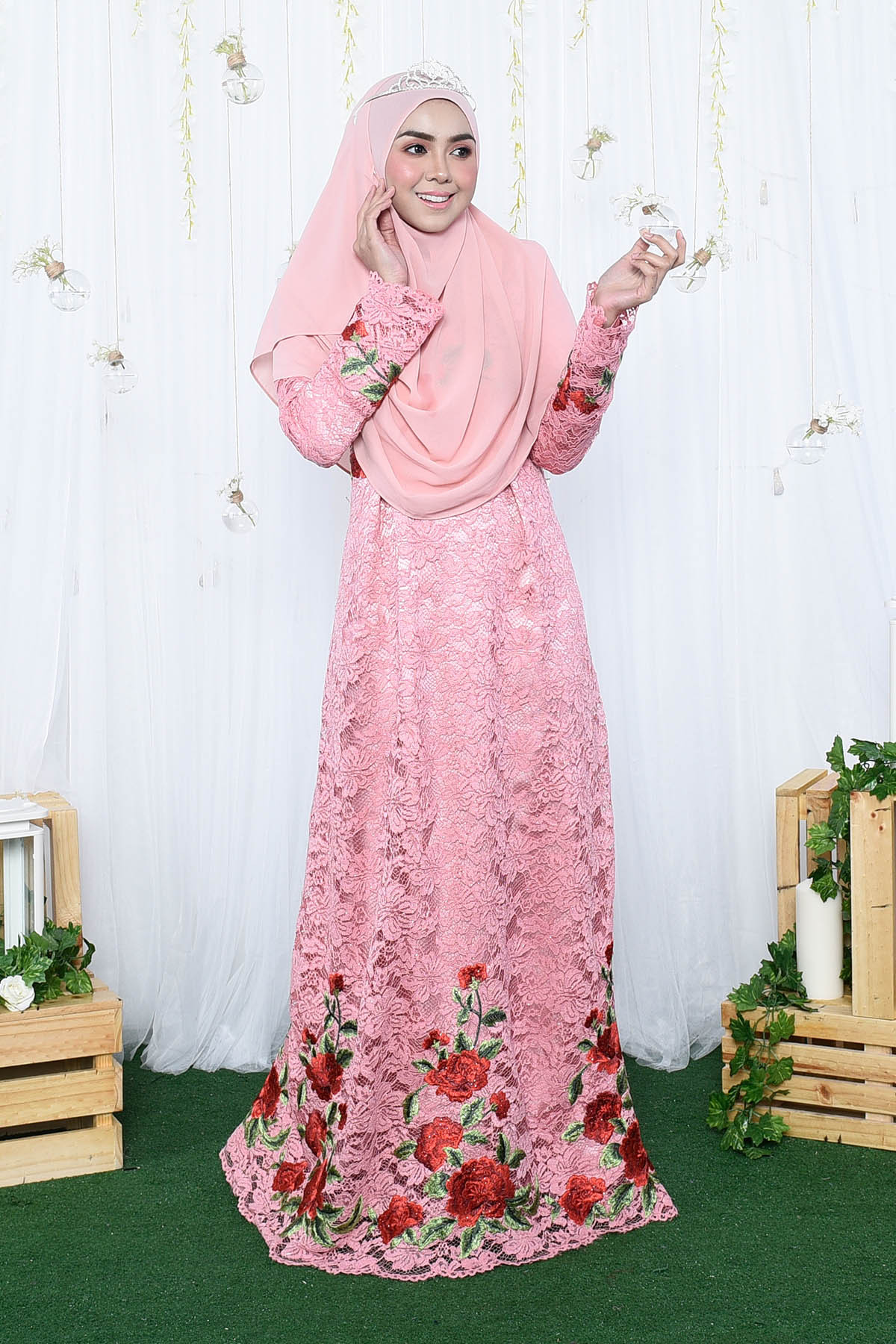 Dress Dior Lace - Pink