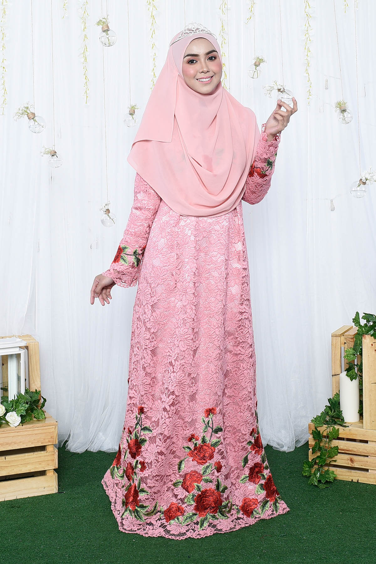 Dress Dior Lace - Pink