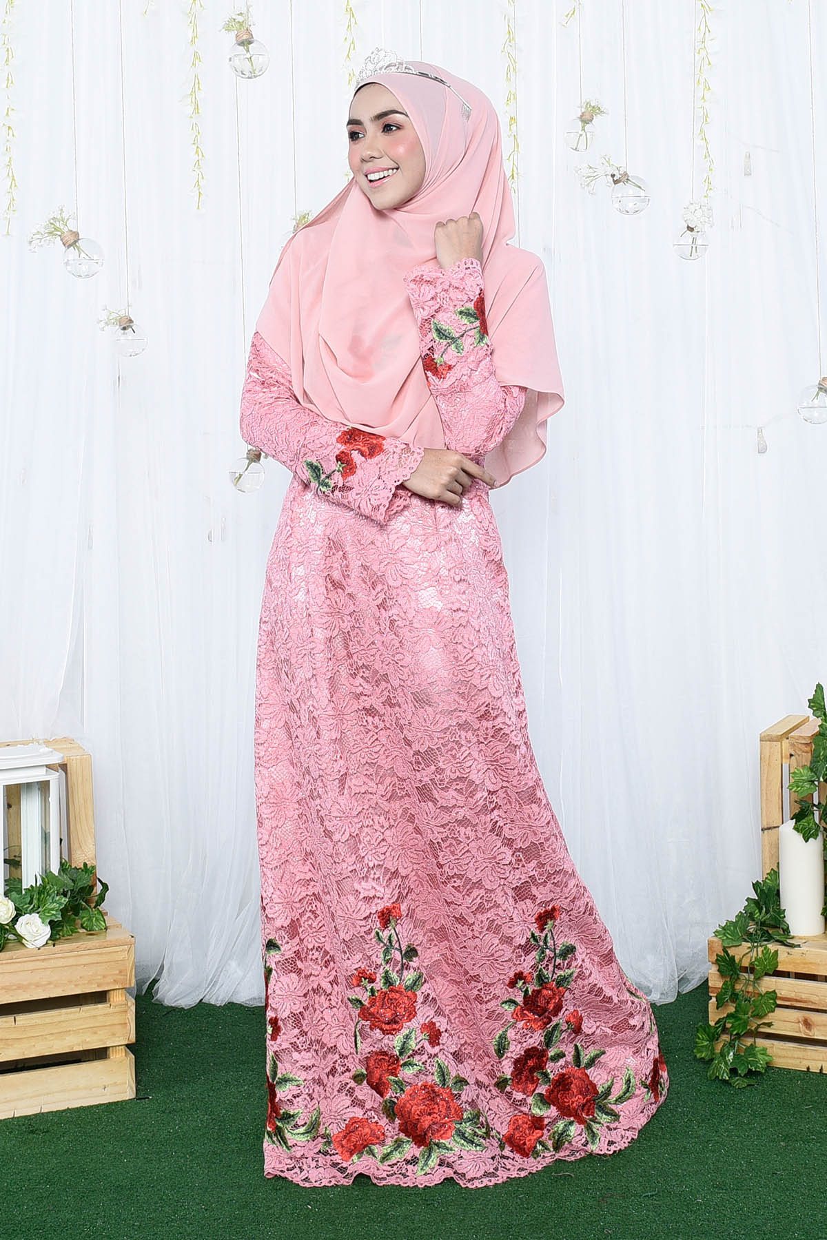 Dress Dior Lace - Pink