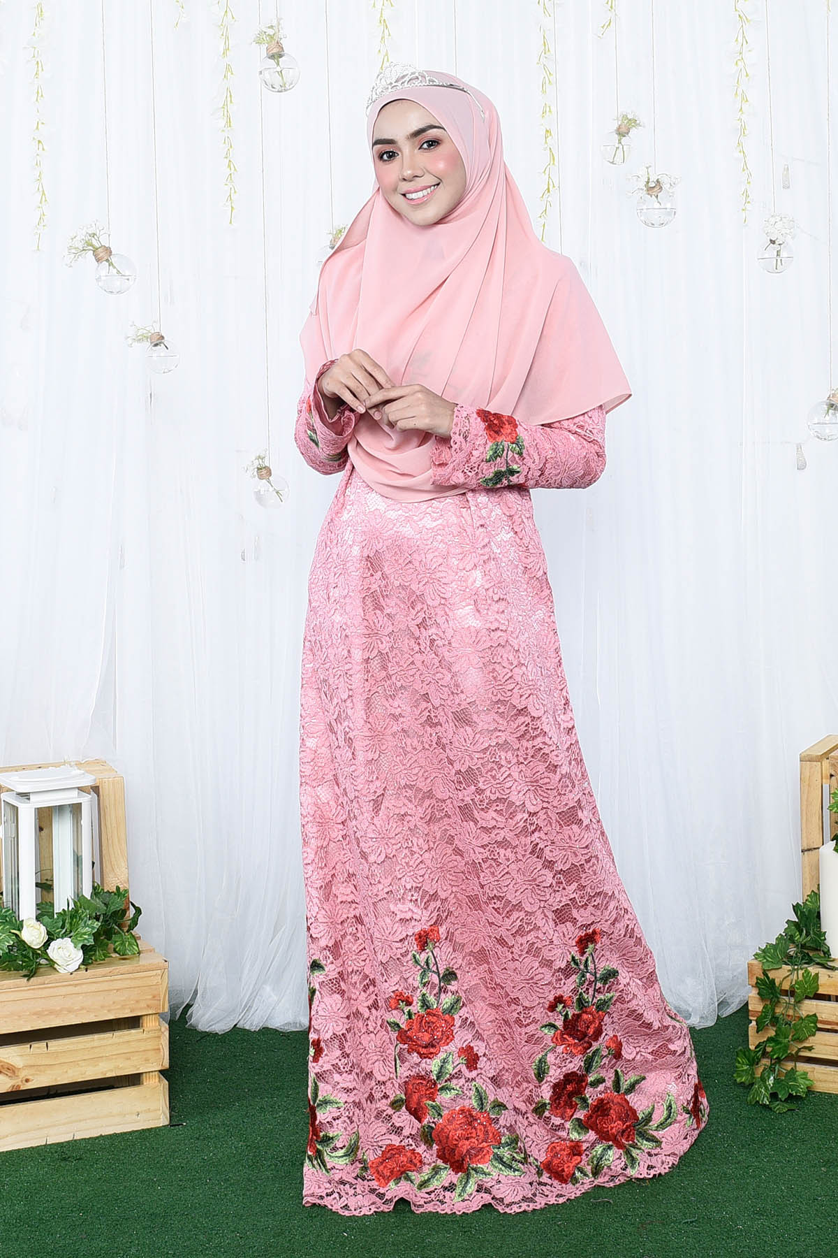 Dress Dior Lace - Pink