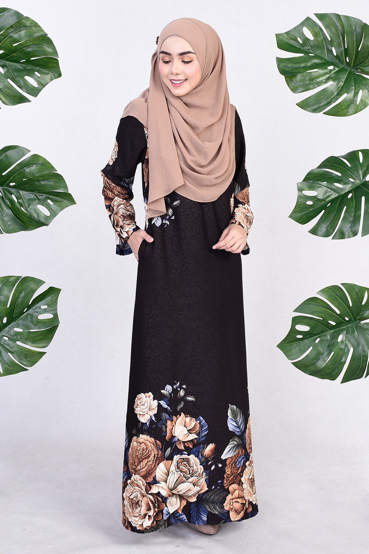 Abaya Fiona - Golden Brown