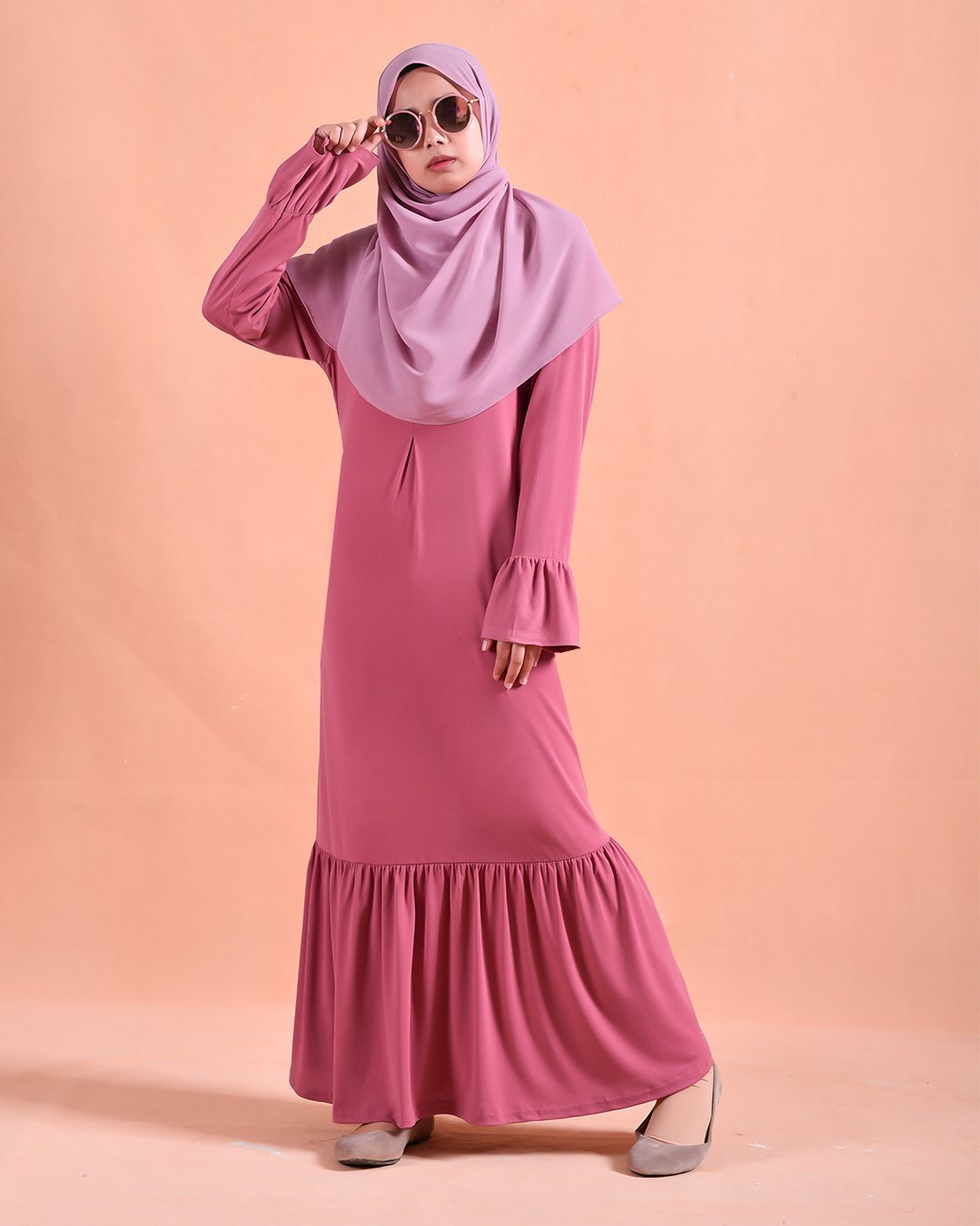 Abaya Jennifer - Gummy Pink
