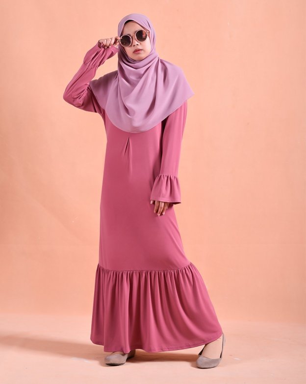 Abaya Jennifer - Gummy Pink
