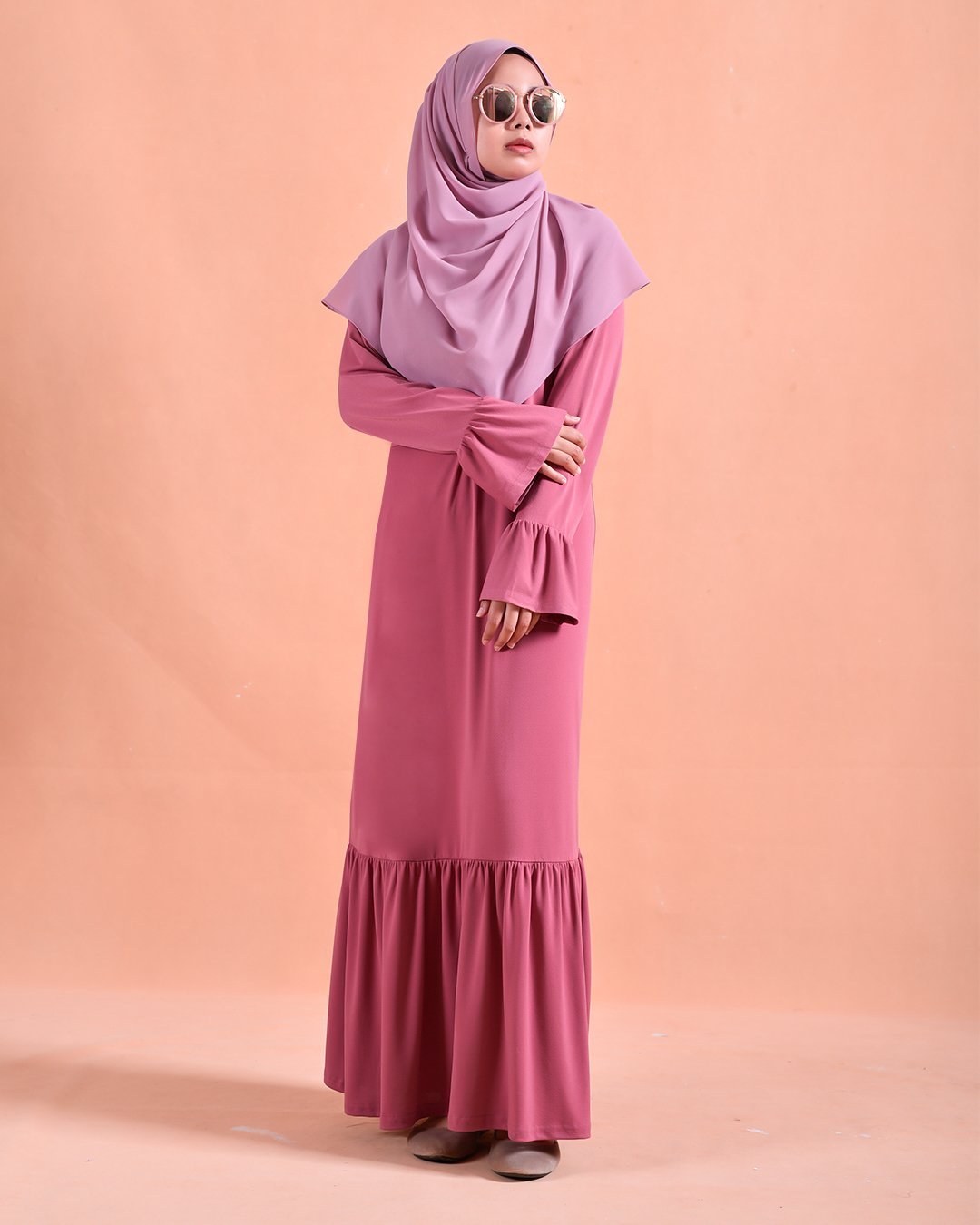 Abaya Jennifer - Gummy Pink