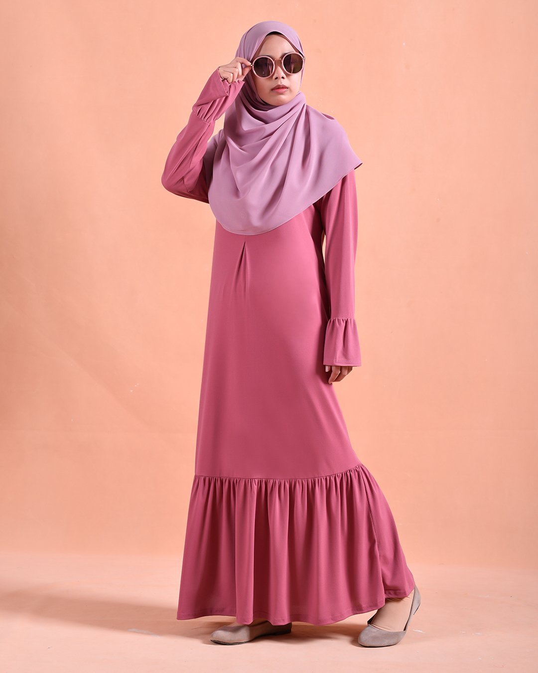 Abaya Jennifer - Gummy Pink