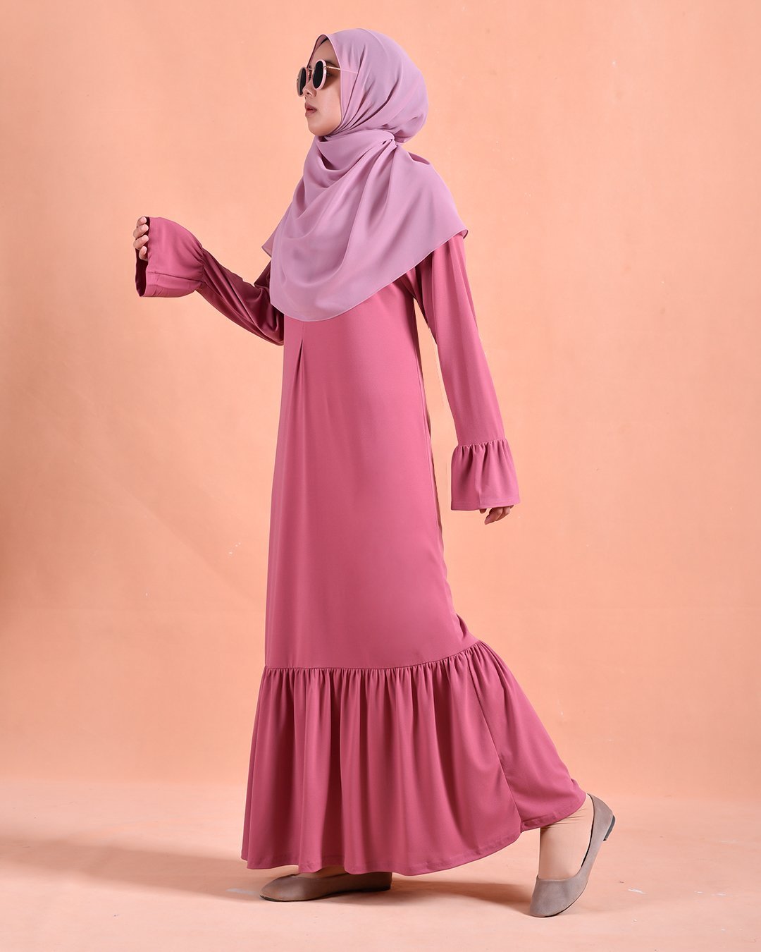 Abaya Jennifer - Gummy Pink