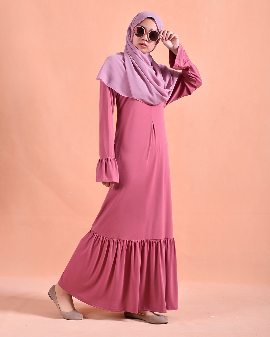 Abaya Jennifer - Gummy Pink