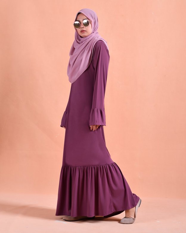 Abaya Jennifer - Dusty Purple
