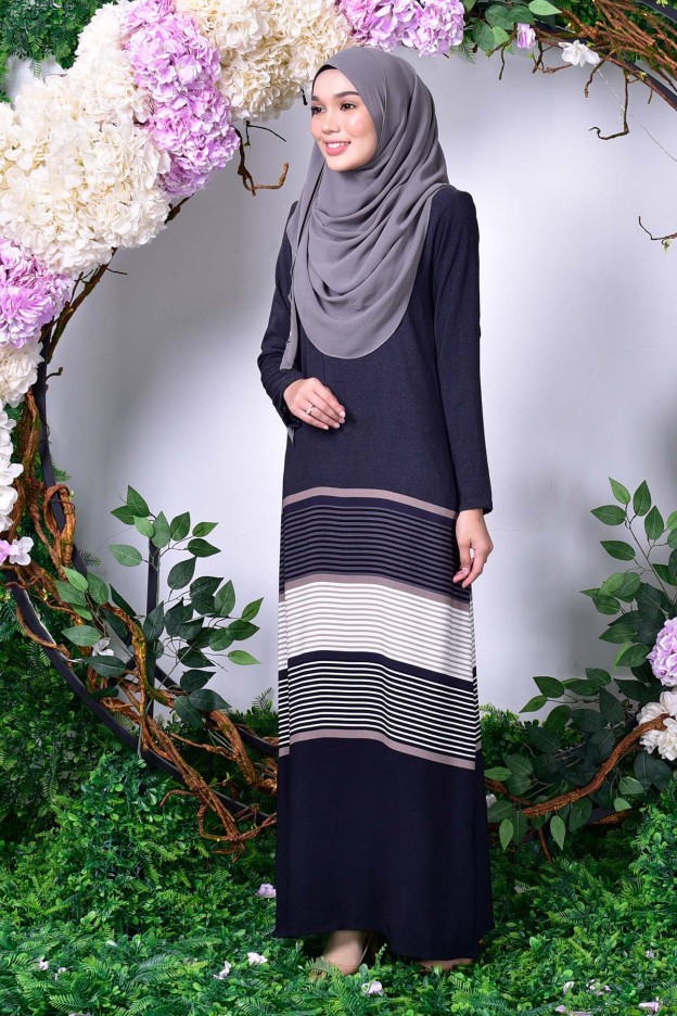Abaya Junayna - Smoky Blue