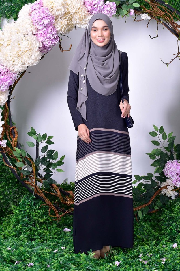 Abaya Junayna - Smoky Blue