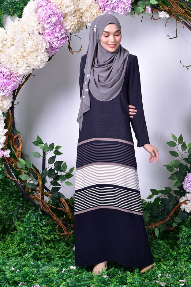 Abaya Junayna - Smoky Blue