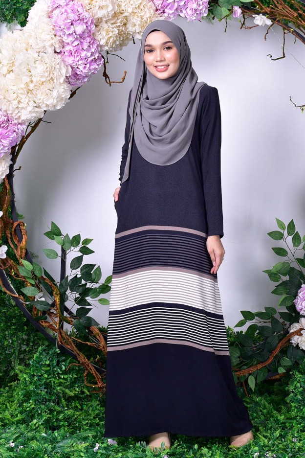 Abaya Junayna - Smoky Blue