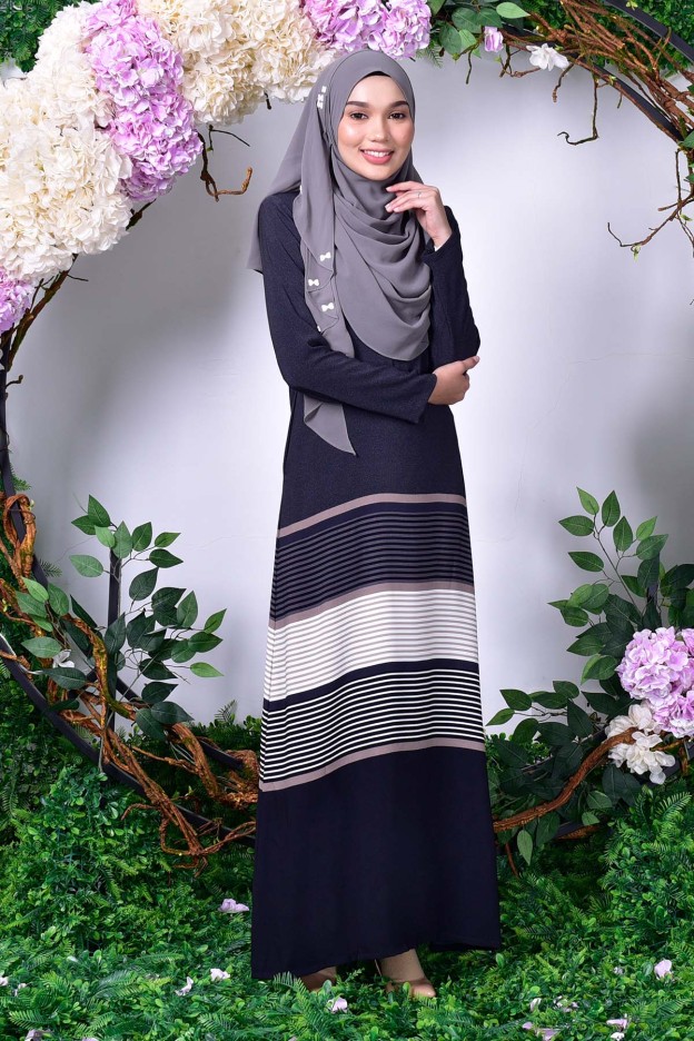 Abaya Junayna - Smoky Blue