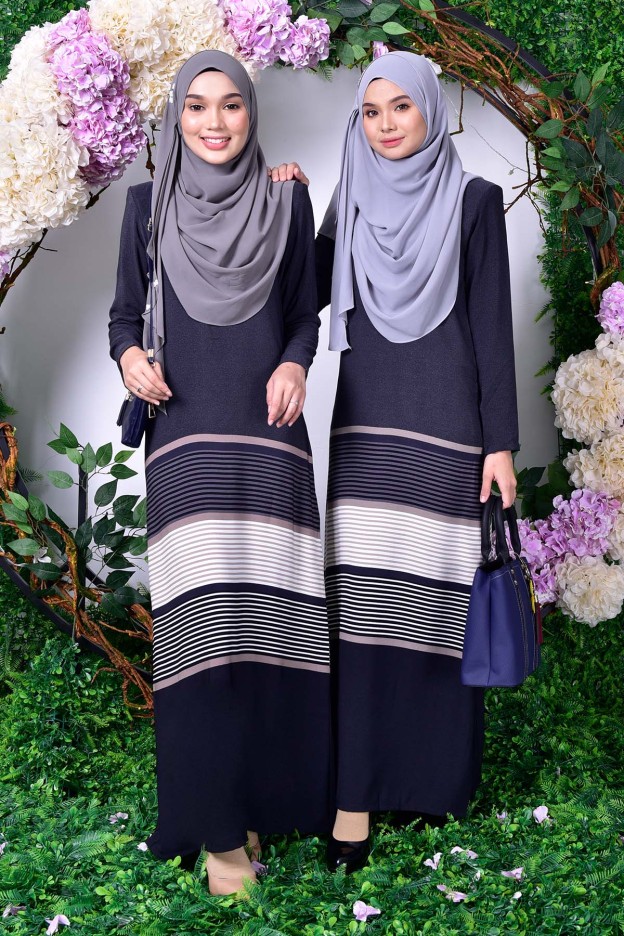 Abaya Junayna - Smoky Blue