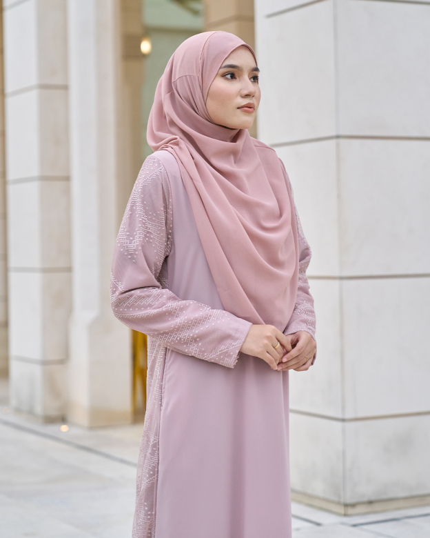 Abaya Lace Cassidy  - Dusty Rose