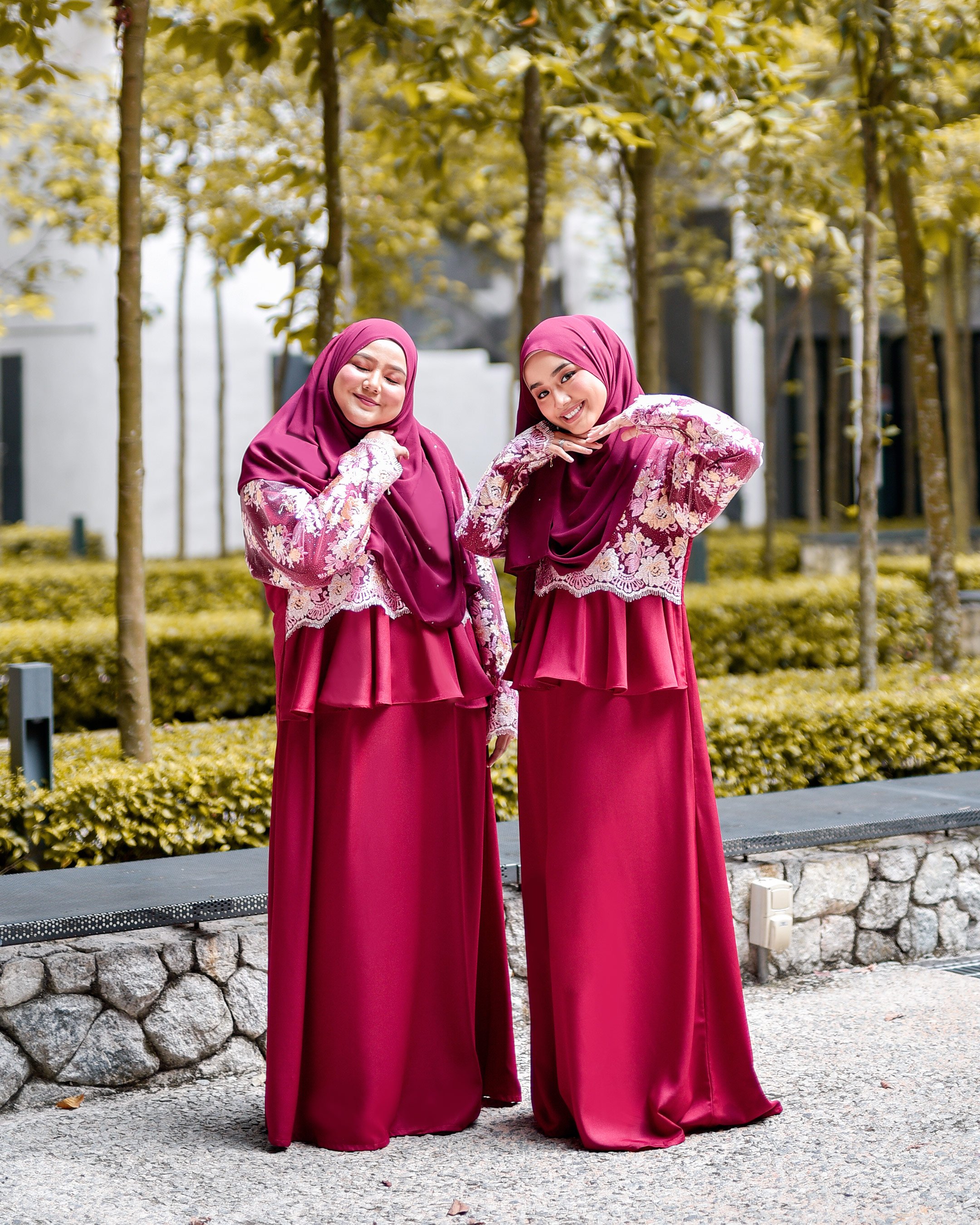 Abaya Lace Louise - Primrose