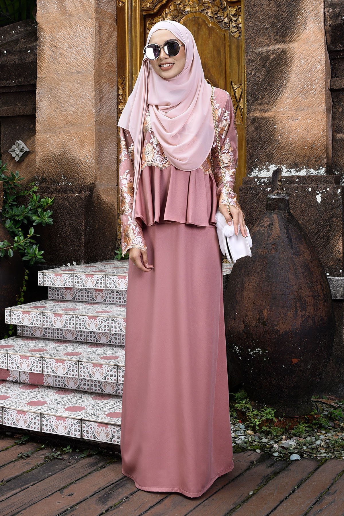 Abaya Lace Louise - Primrose