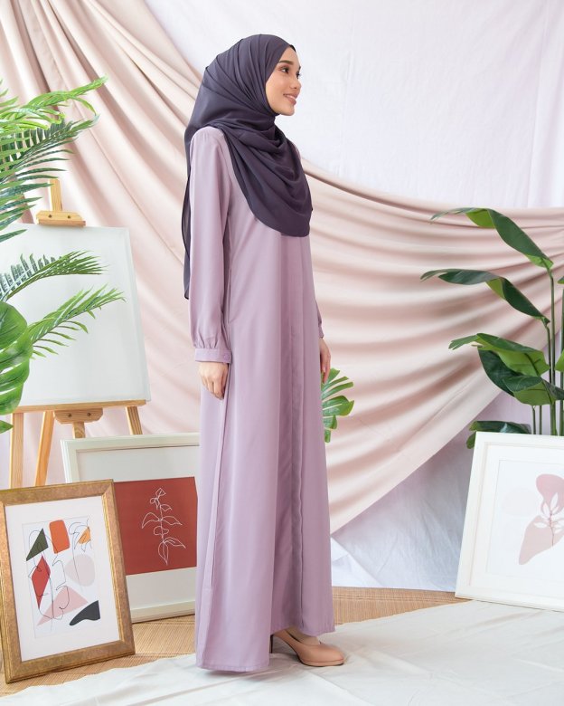 Abaya Marwa III - Light Purple