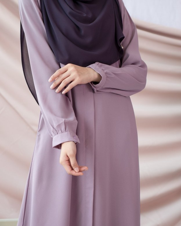 Abaya Marwa III - Light Purple