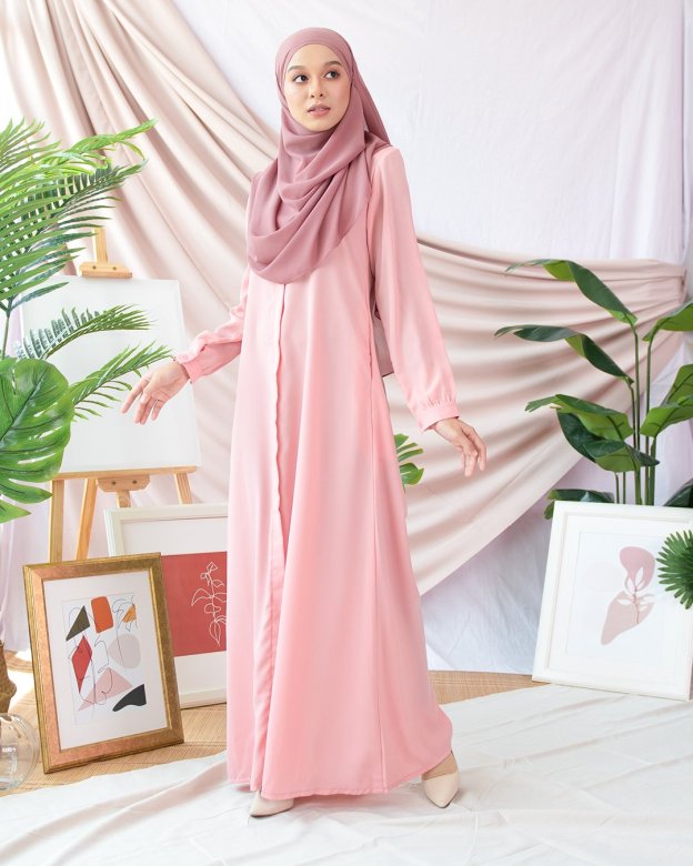 Abaya Marwa III - Light Pink