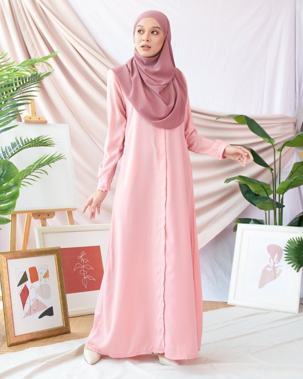 Abaya Marwa III - Light Pink